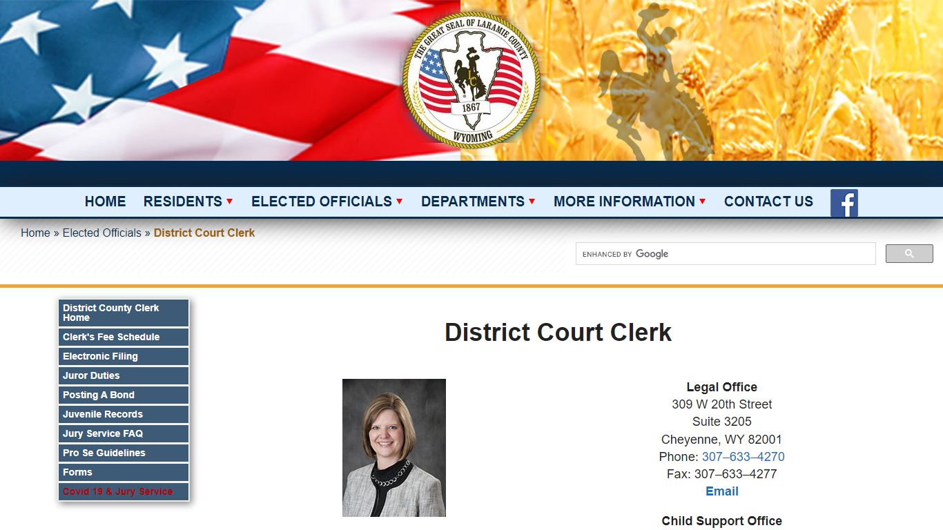 District Court Clerk - Laramie County